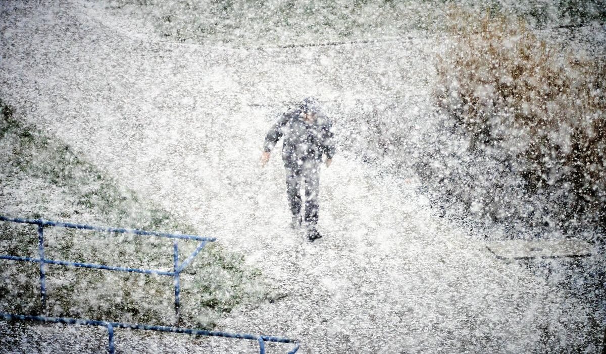 Polonya uzerinde kis saldirisi birkac duzine santimetreye kadar kar 24124