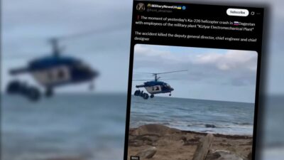 Rusya da helikopter kazasi medyada sok edici goruntuler dolasiyor 22093