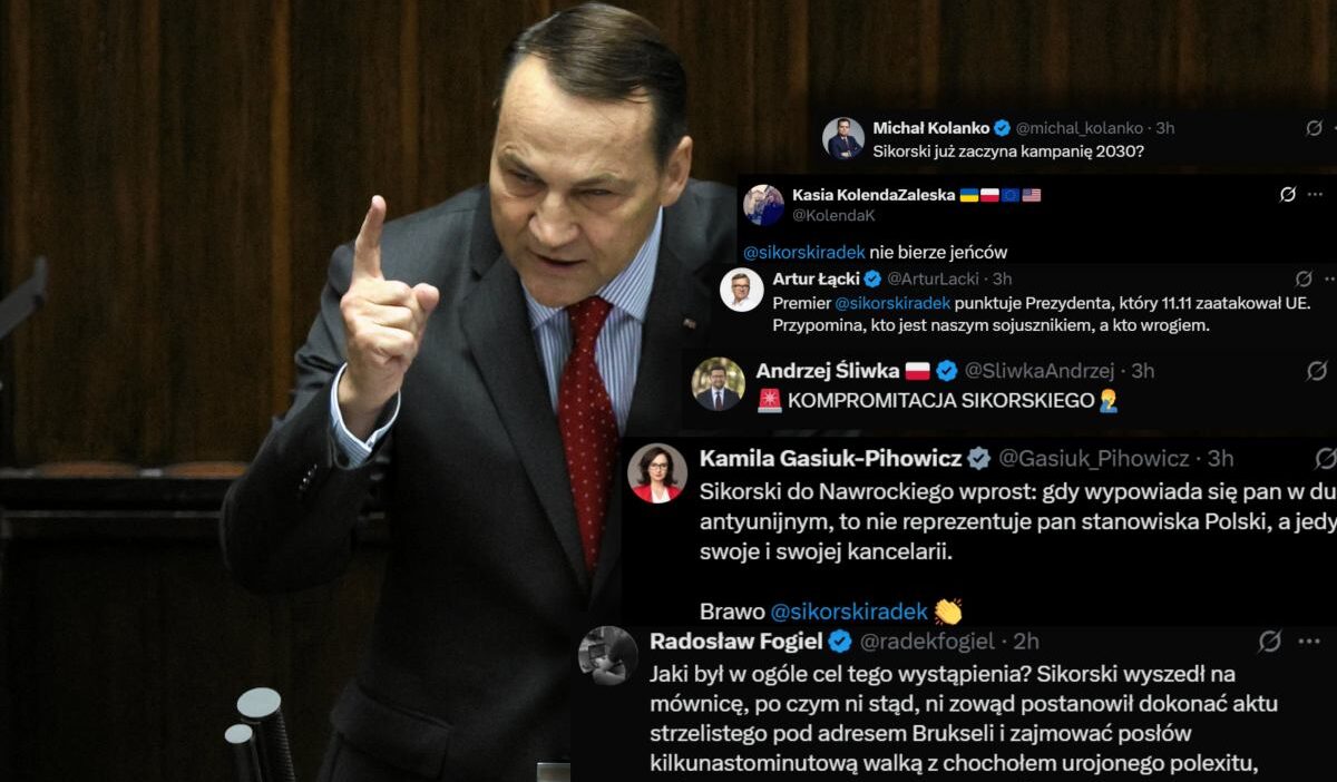 Sikorski nawrocki ye saldirdi yorumlar alevlendi esir almiyor baska bir yorungeye uctu 24212