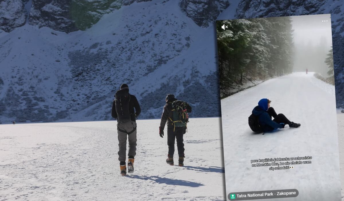 Tatra daglari nda genclerin bir araya gelmesi internet kullanicilarini ikiye boldu kardan bir kardan adam yaparsiniz ve burada zaten bir tane var 25189