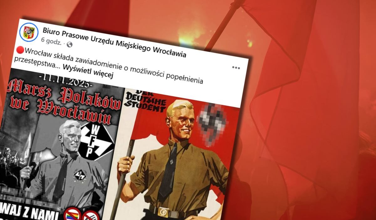 Wroc aw 11 kasim yuruyusu oncesinde savciliga bildirimde bulundu skandal bir grafik hakkinda 21185