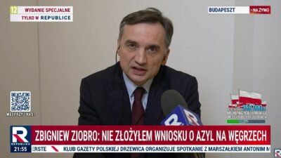 Zbigniew ziobro tv republika da macaristan a iltica basvurusunda bulunmadim bu zaten komunizmin geri donusudur 21665