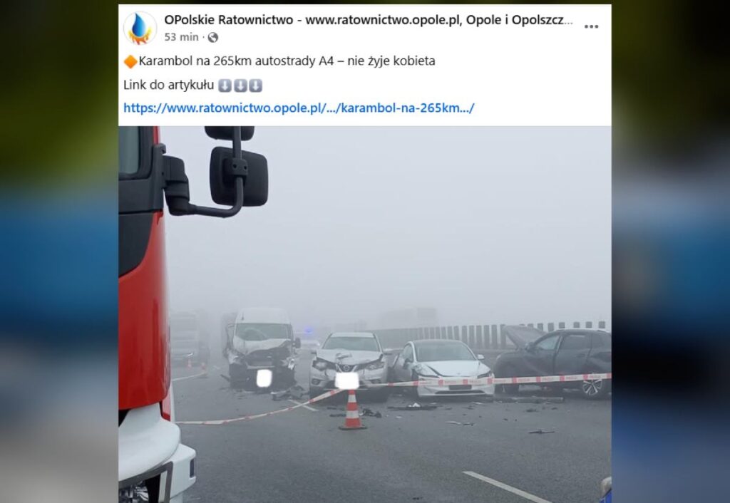a4 te trajik bir trafik kazasi dokuz arac carpisti bir kisi oldu 27094