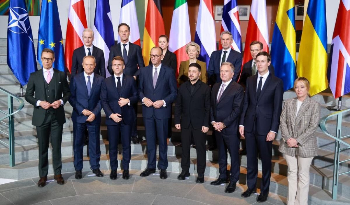 Berlin de baris gorusmeleri avrupali liderlerden bir bildiri var 30193