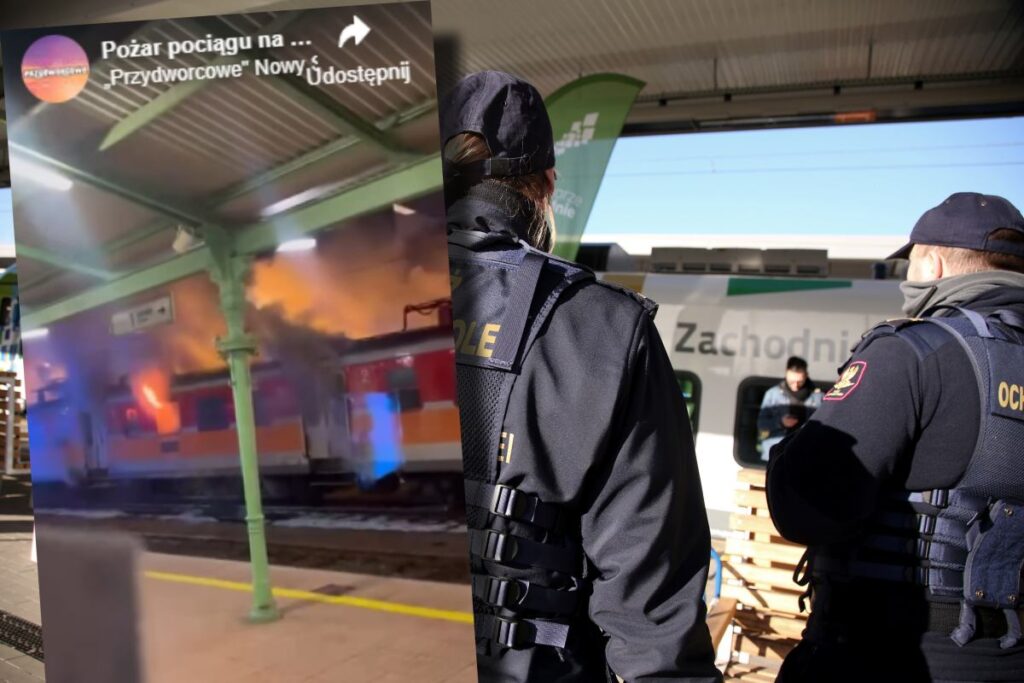 bir yolcu treni aniden alev aldi nowy s cz da yangin dramatik goruntuler gosterdiler 27849