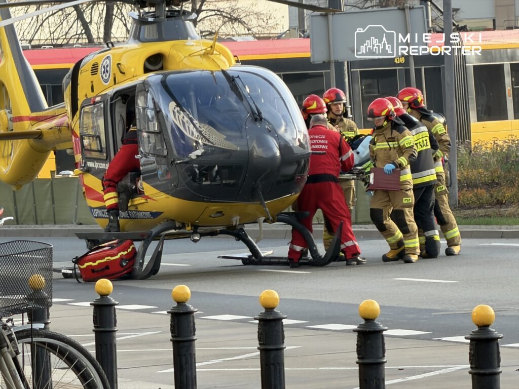 bisikletli kirmizi isikta gecmis ona bir teslimat kamyonu carpti bir lpr helikopteri olay yerine indi 30572