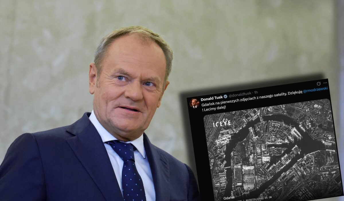 Donald tusk polonya nin uzaydan cekilmis bir fotografini gosterdi tesadufi bir konum degil 28540