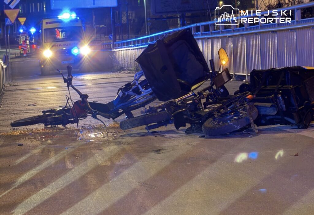 Elektrikli bisiklet kullanan iki tedarikci kafa kafaya carpisti birinin durumu ciddi 30454