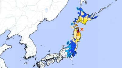 Japonya da siddetli deprem tsunami uyarilari var dalga 3 metreye ulasabilir w 28497