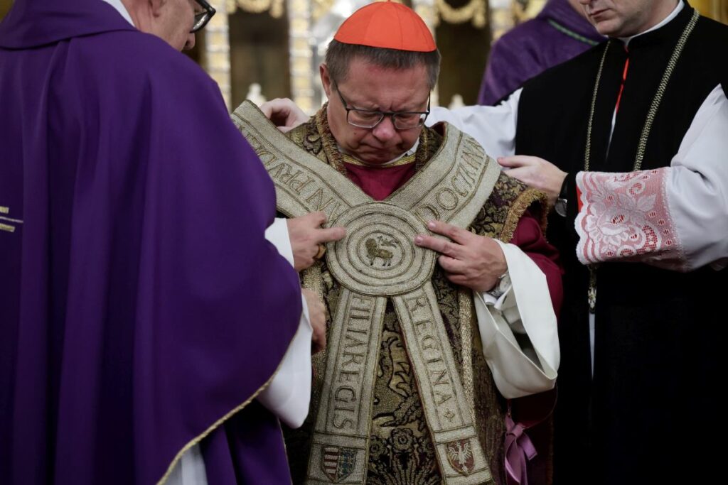 kardinal ry krakow un yeni metropoliti oldu politikacilar wawel tepesi ndeki torenlere katildi 31345
