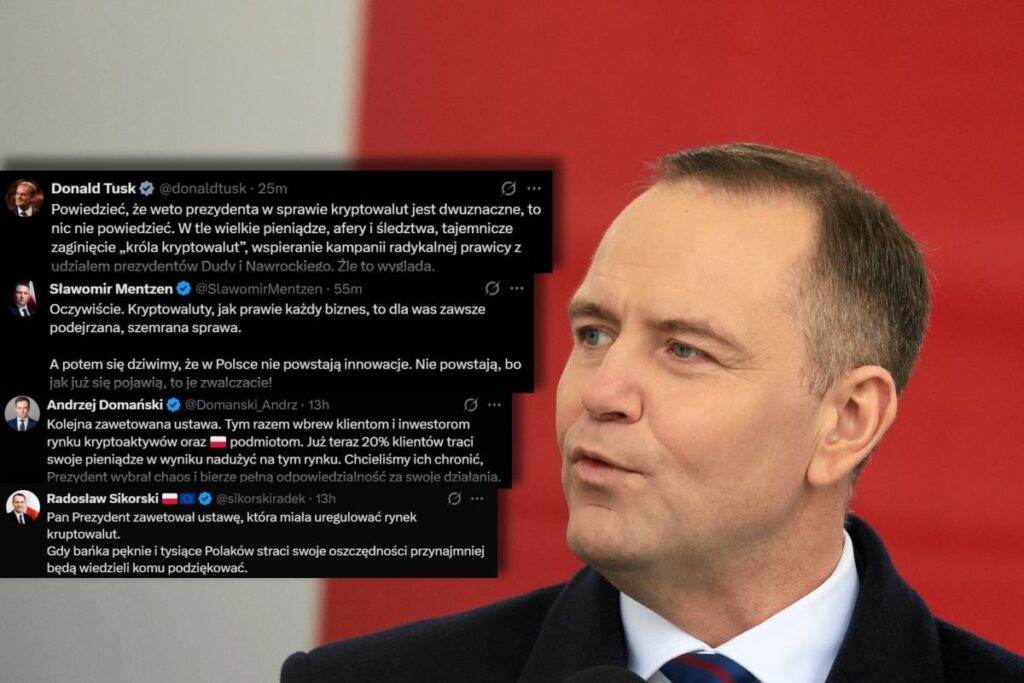 kripto para birimleri politikacilari boldu nawrocki nin vetosu hakkinda boyle yorum yapiyorlar 27082