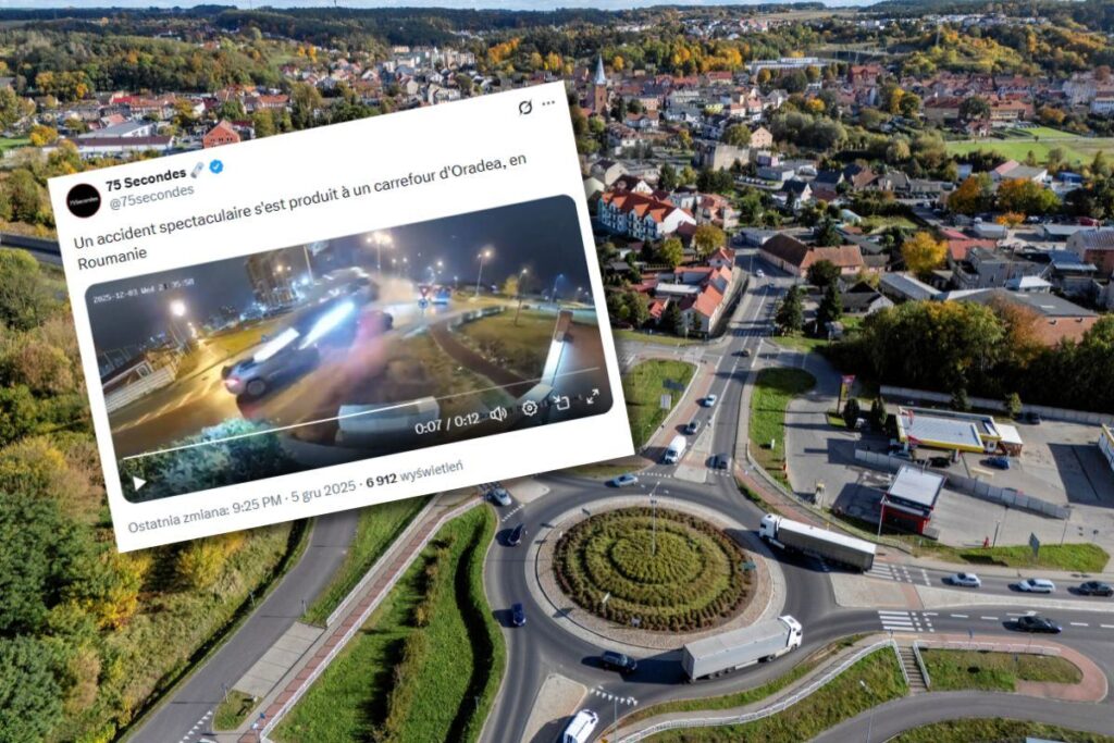 sok edici goruntuler doner kavsaga carptiktan sonra araba havaya firladi mucizevi bir sekilde hayatta kaldi nedeni belirlendi 28193