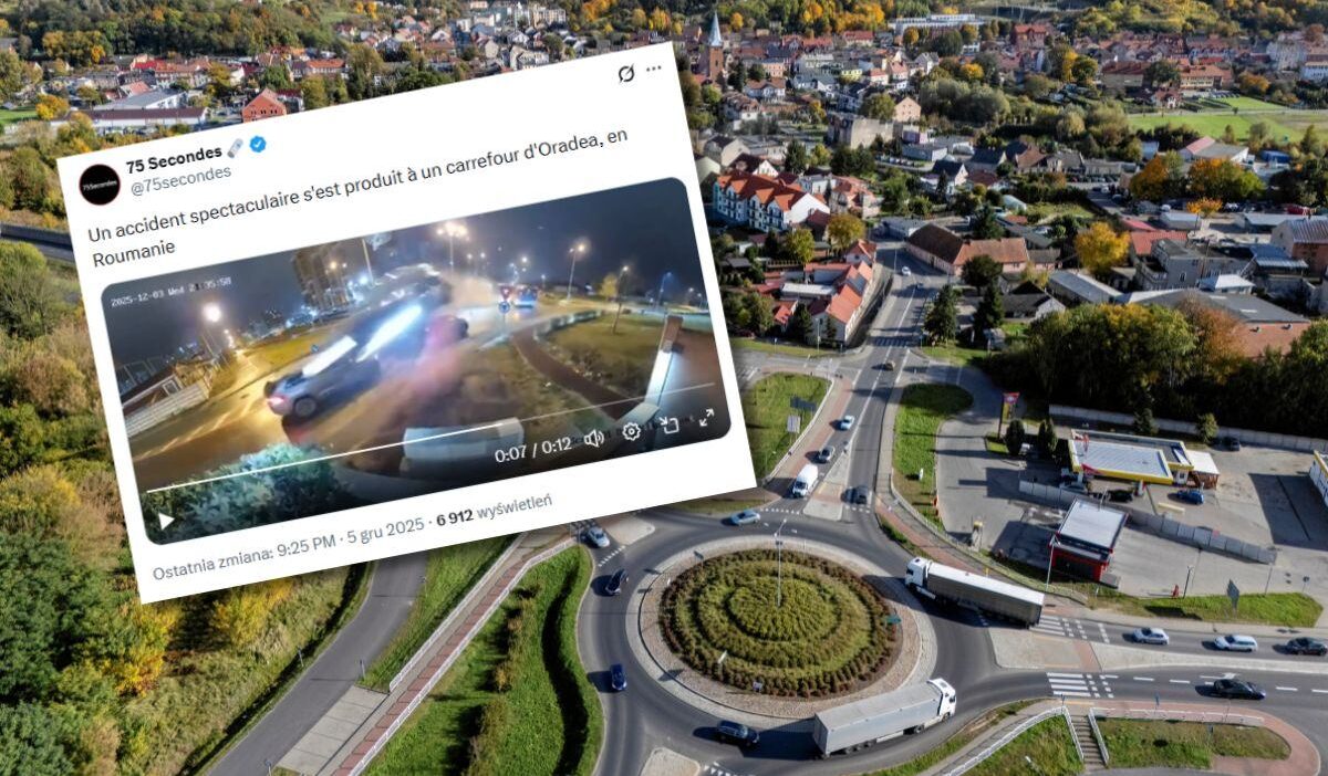 Sok edici goruntuler doner kavsaga carptiktan sonra araba havaya firladi mucizevi bir sekilde hayatta kaldi nedeni belirlendi 28193