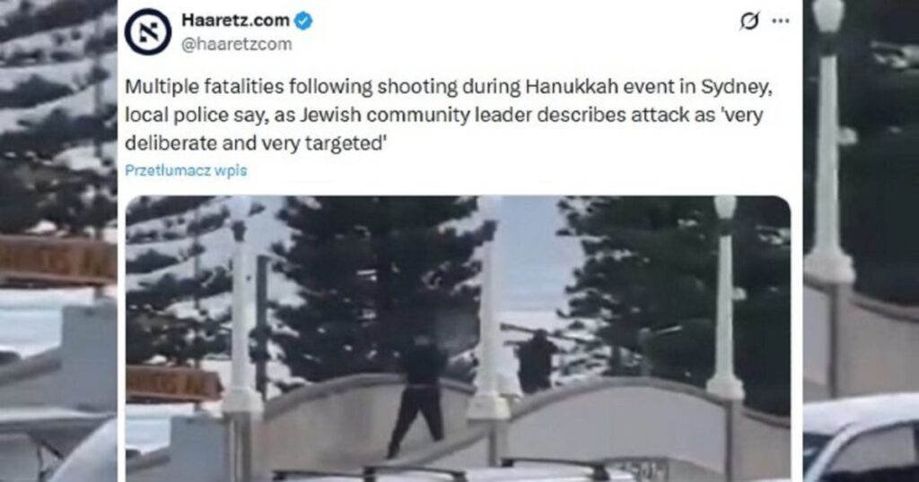 sydney plajinda silahli saldiri i srail tepki gosterdi bircok ok 29784