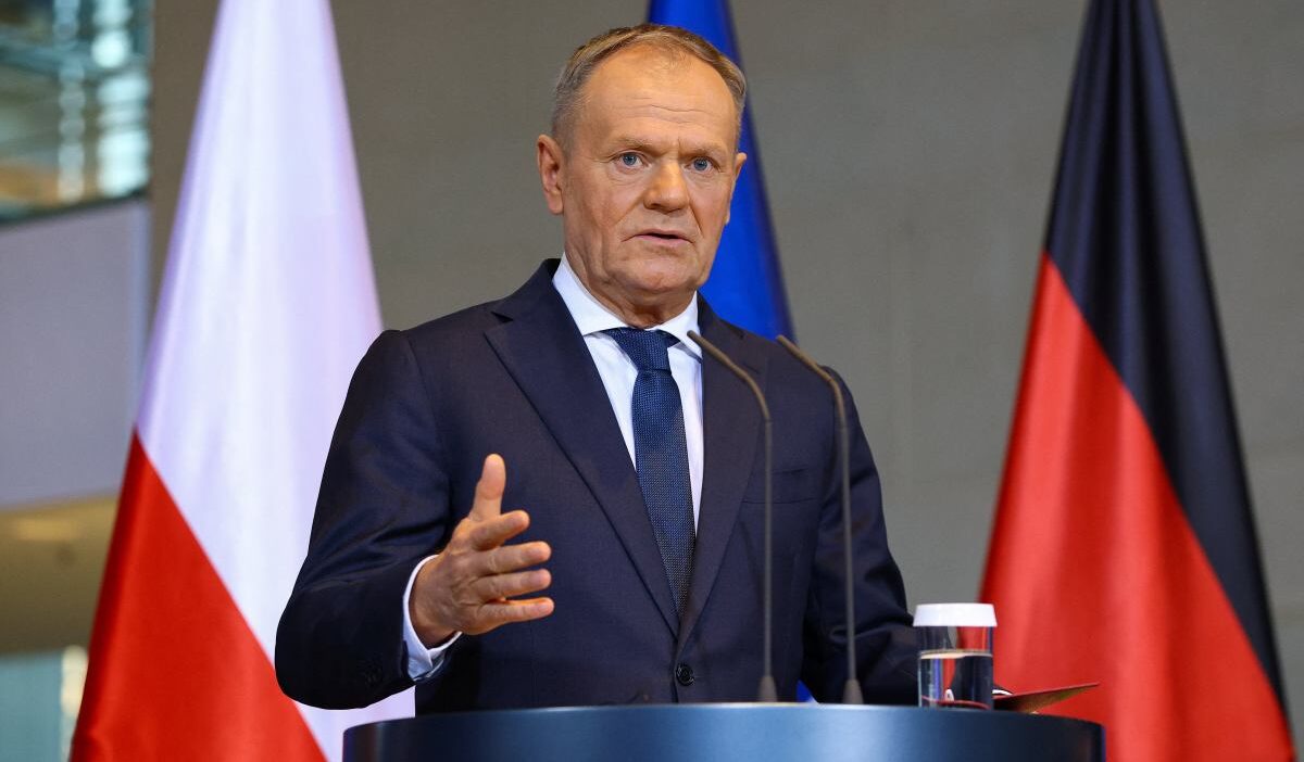 Tusk tan almanya sansolyesi ile yaptigi konferansta sasirtici sozler abd hakkinda sunlari soyledi 26920