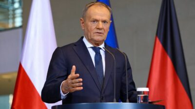 Tusk tan almanya sansolyesi ile yaptigi konferansta sasirtici sozler abd hakkinda sunlari soyledi 26920