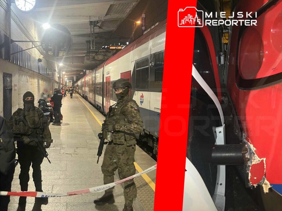 Varsova nin merkezinde iki trenin carpismasi sonucu iki kisi hastaneye kaldirildi 31818