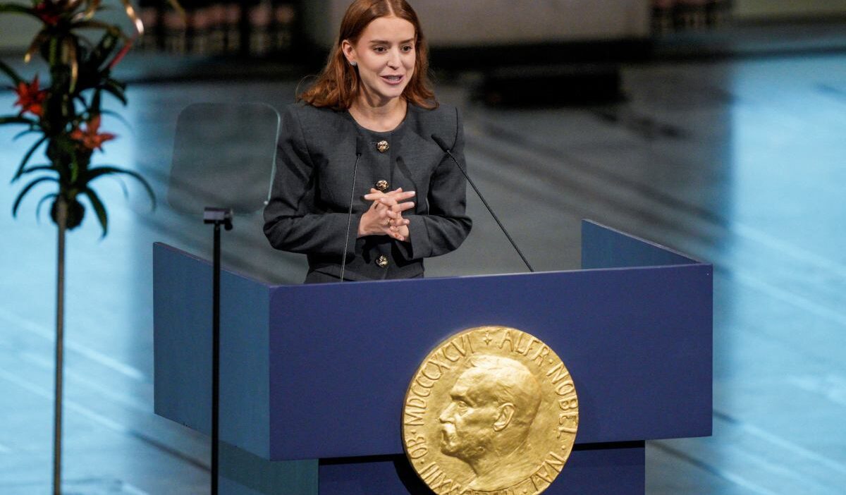 Venezuelali muhalifin kizi nobel odulu nu aldi maduro icin sert sozler 28979