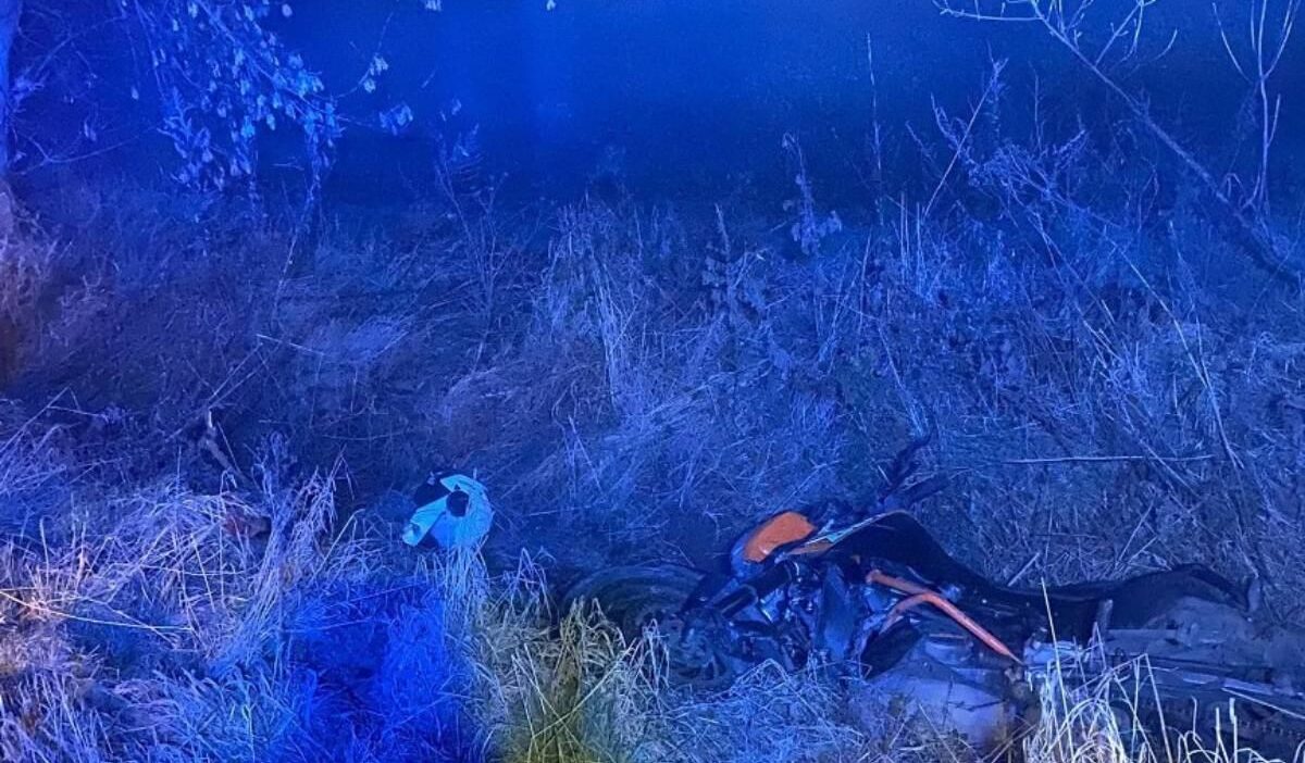 Yol kenarindaki bir hendekten disari cikmis bir el gorduler poznan yakinlarinda beklenmedik polis eylemi 30499