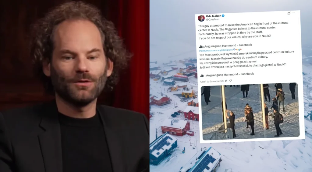 ABD Bayragi Girisimi Tepki Cekti Alman Hicivci Grenlandiyadan Ozur Diledi