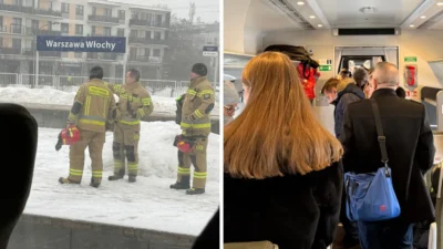 Varsova wlochyde intercity arizasi 300 yolcu tahliye edildi seferlerde gecikme