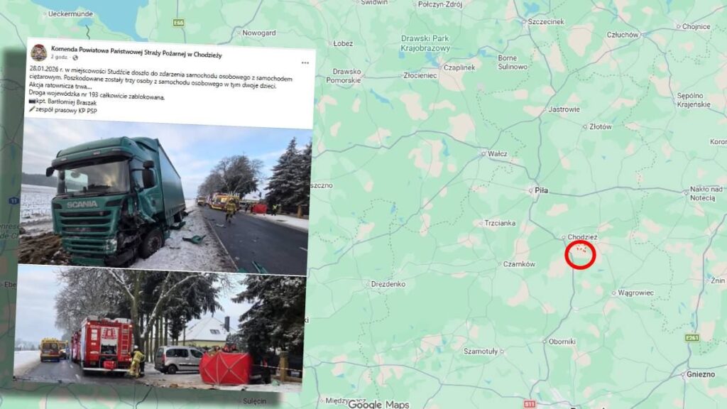 buyuk polonya da trafik kazasi 2 kisi hayatini kaybetti 39316