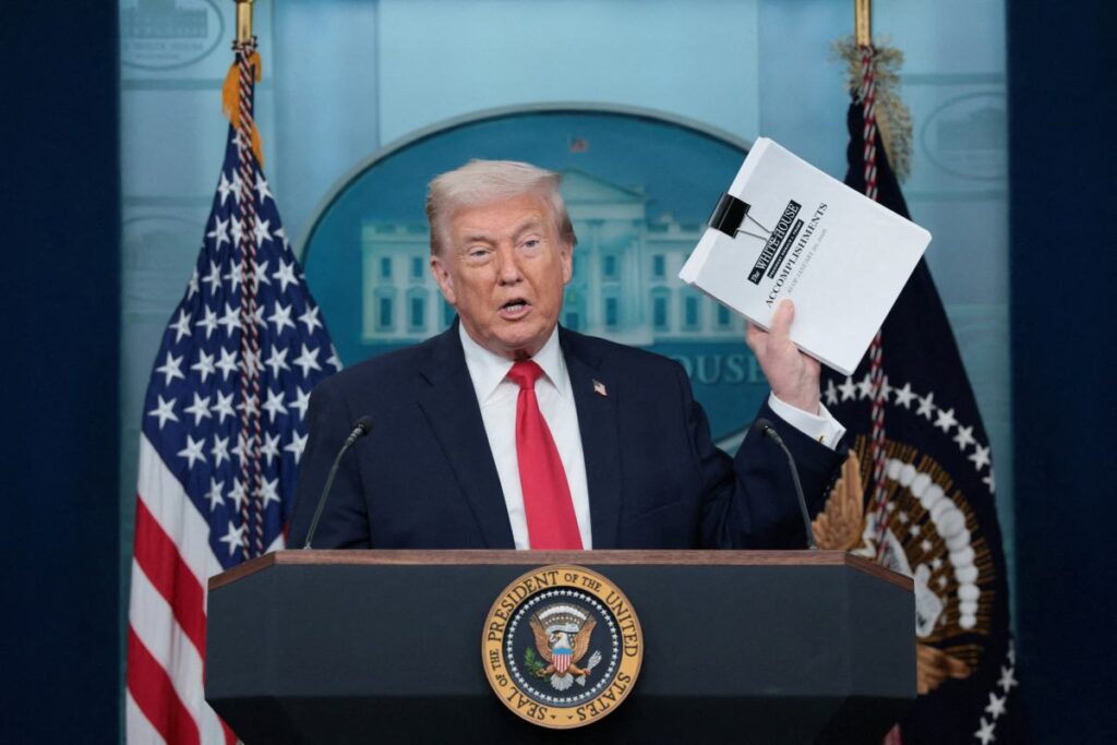 donald trump in i lk yildonumu hicbir yonetimden fazlasini yaptik 35725