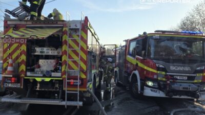 Fabryczna caddesi'ndeki apartman yangını 4 Fabryczna caddesi ndeki apartman yangini 34207