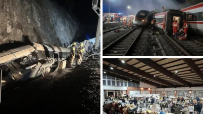 I spanya nin adamuz bolgesinde tren kazasi en az 21 kisi hayatini kaybetti 34605