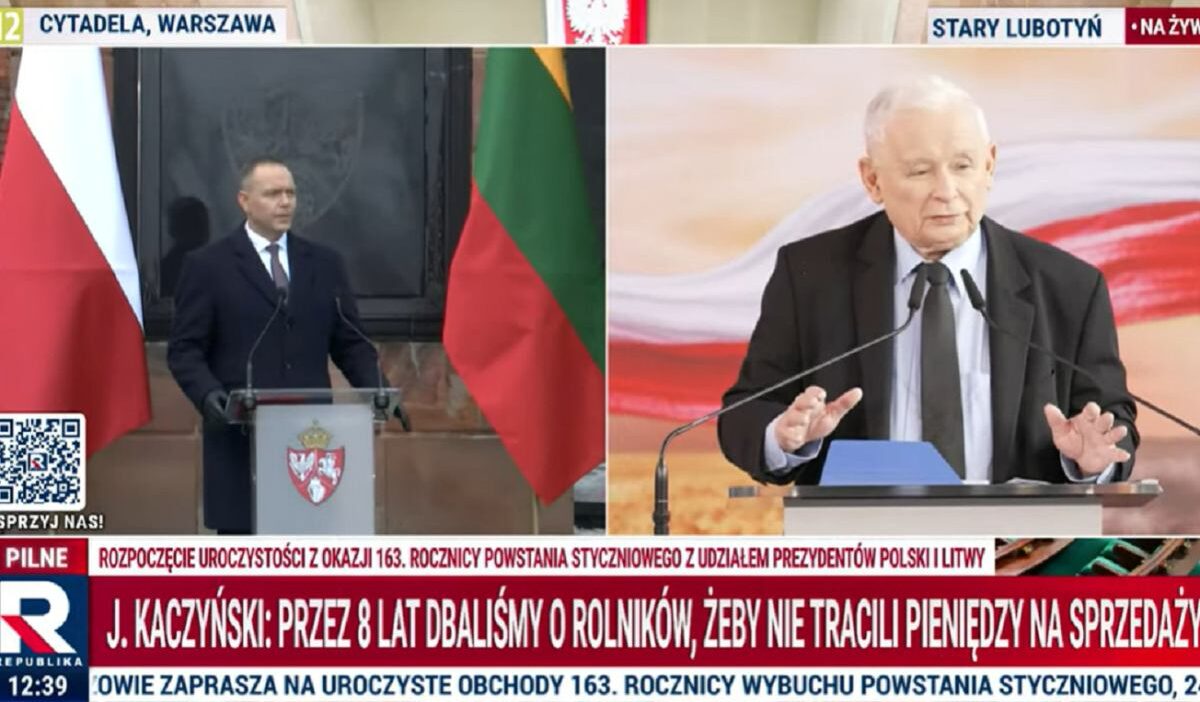 Kaczyński'nin konuşması sağcı kanallarda kesildi 1 Kaczy ski nin konusmasi sagci kanallarda kesildi 37656