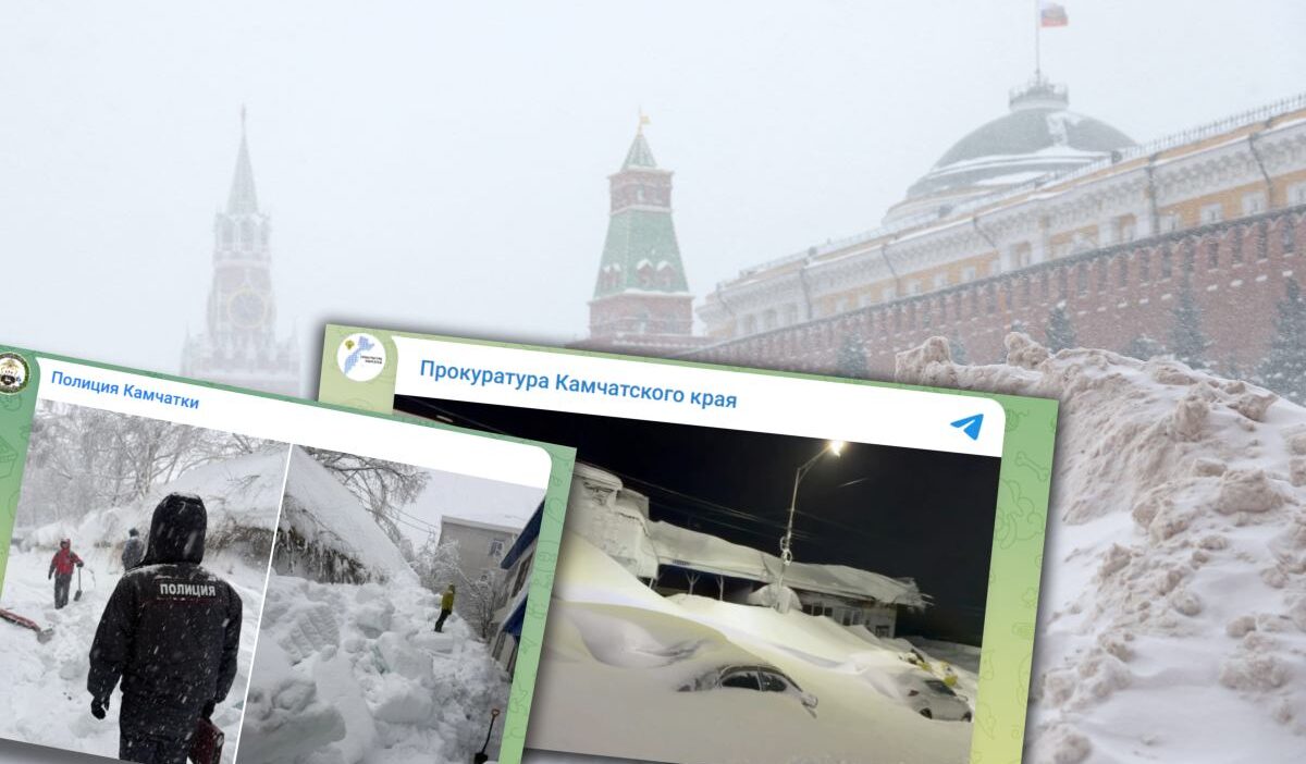 Kamcatka yogun kar yagisi felaketiyle mucadele ediyor 33593