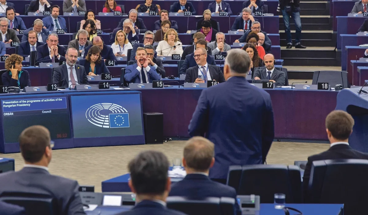 Macaristan da secim heyecani orb n a rakip eski fidesz li magyar 36690