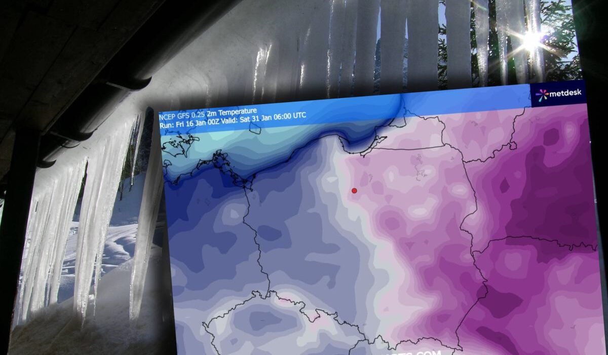 Polonya da soguk hava dalgasi batida gecici isinma getirir 33931