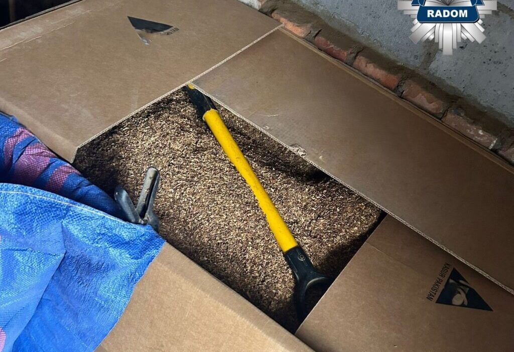 Radom da 100 kilogram kacak tutun ele gecirildi devletin 200 bin zloty vergi zarari 40825