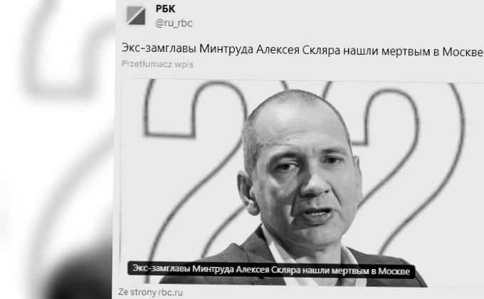 Rusya eski calisma bakani vekli aleksey sklar hayatini kaybetti 33356