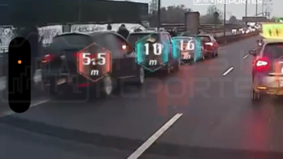 S2 otobaninda zincirleme kaza trafikte ciddi aksamalar 39638