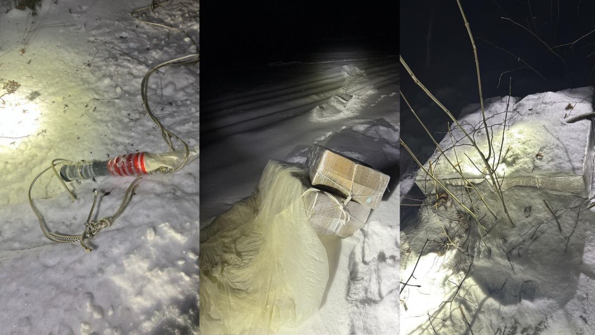 Sinir guvenlik birligi belarus tan hava yastigiyla kacak sigara 34162