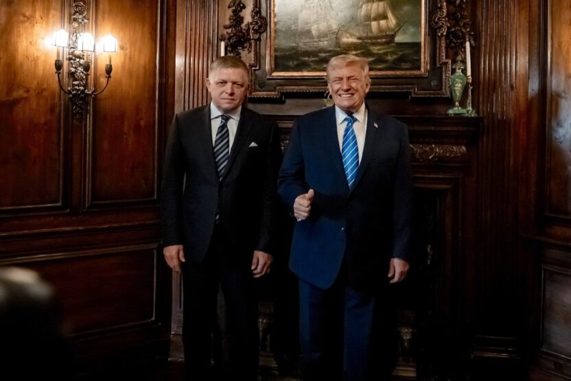 Slovakya basbakani fico trump ile florida gorusmesinin detaylarini acikladi 39227
