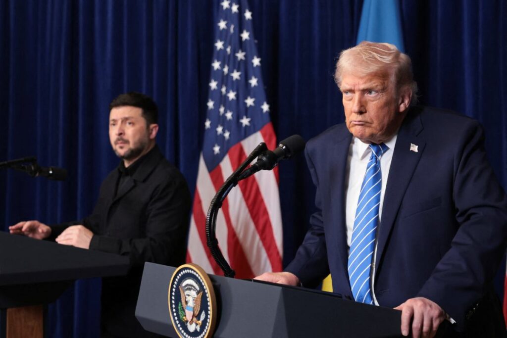 trump davos ta zelenski ile gorusmek i stiyor ukrayna lideri katilim icin sart kostu 35262