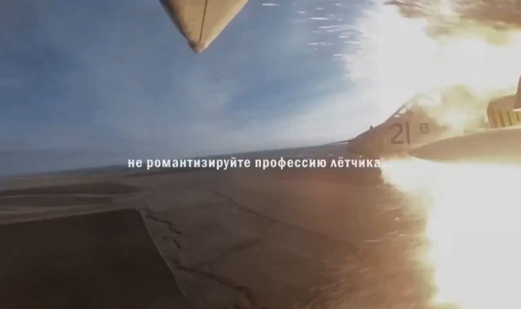 ukrayna su 25 pilotunun olumcul dusus videosu yayinlandi 40702