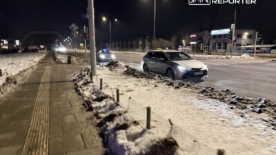 Uygulama araciyla yaya carpismasi yarali kadin hastaneye kaldirildi 34570