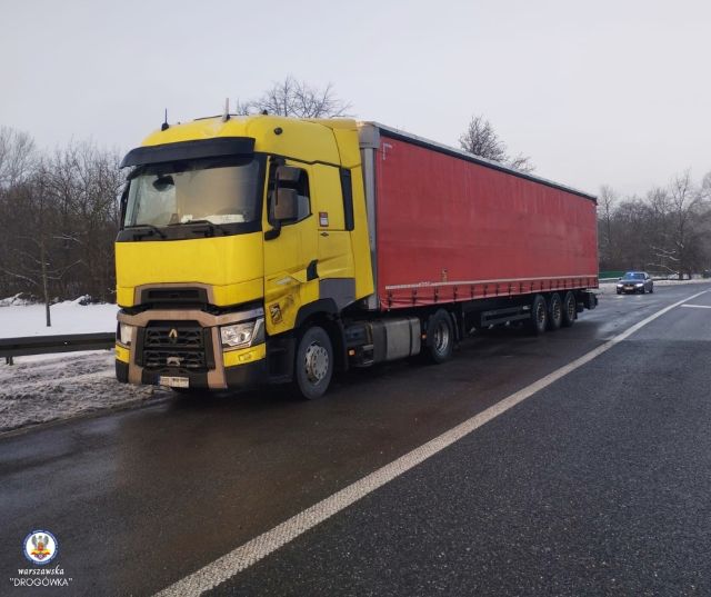 Varsova da i zinli olmayan tir surucusu alkollu yakalandi 39689