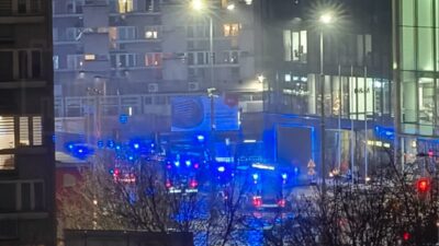 Varsova da kisa devre alarmi q22 kulesinde mudahale 39079