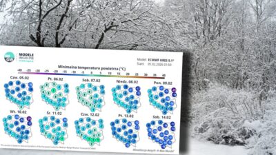 Donlu yagis ve buzlanma uyarisi polonya yi vuruyor 42751