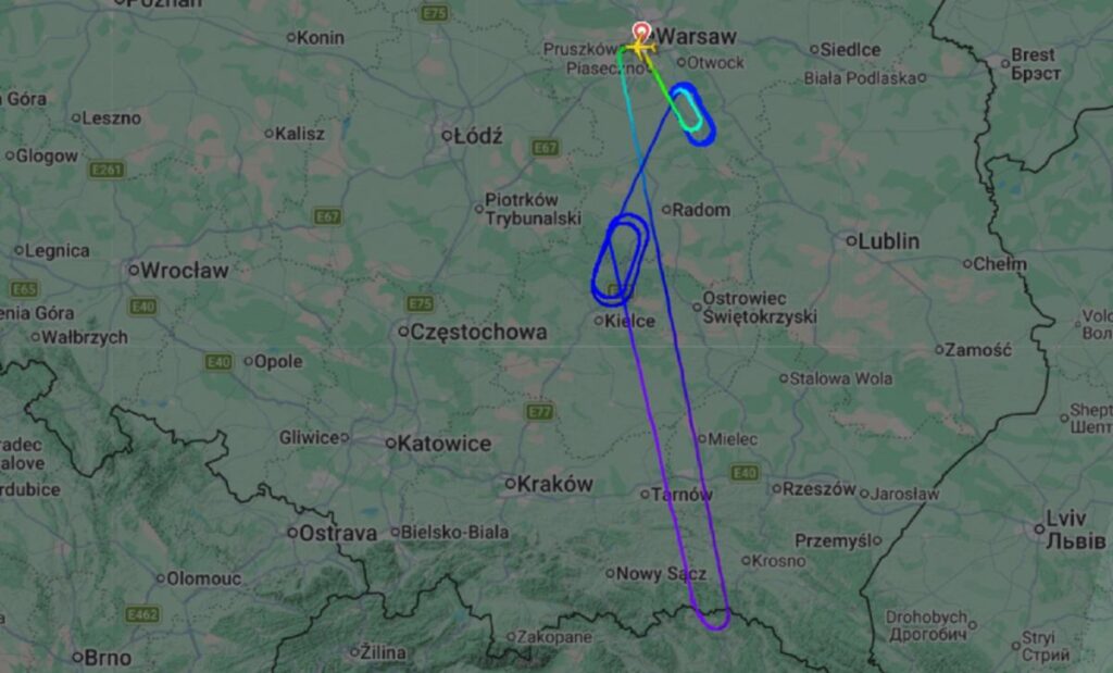 enter air ucagi slovakya uzerinde geri dondu 46397