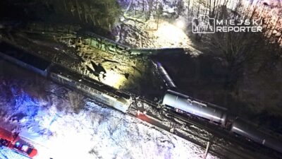 Jaroszowa woli nda yuk treni derailed yaralanma ve sizinti yok 41895