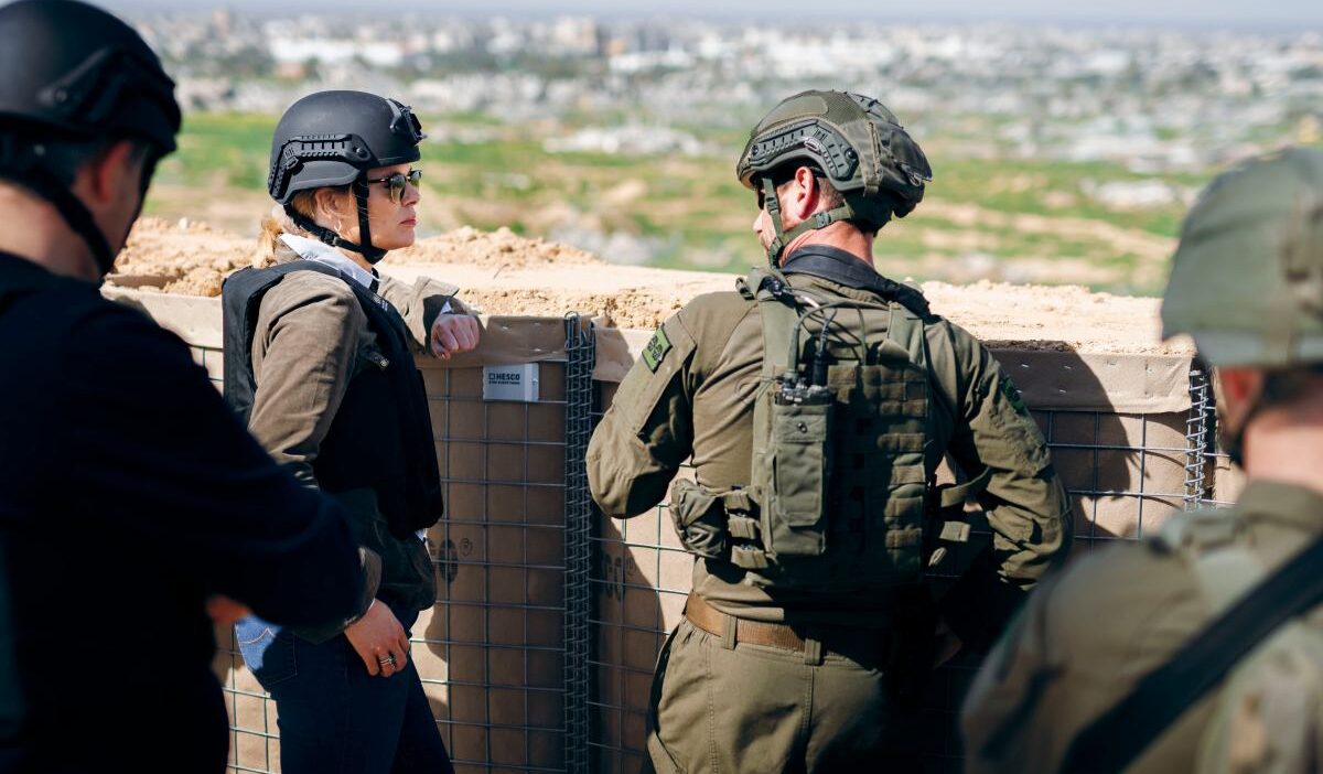 Julia klockner 7 ekim sonrasi gazze yi ziyaret eden i lk alman politikaci 45857