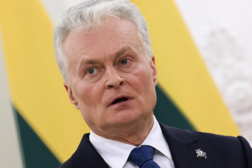 Litvanya devlet baskani nauseda kolu tedavi edildikten sonra hastaneye ulastirildi 48629