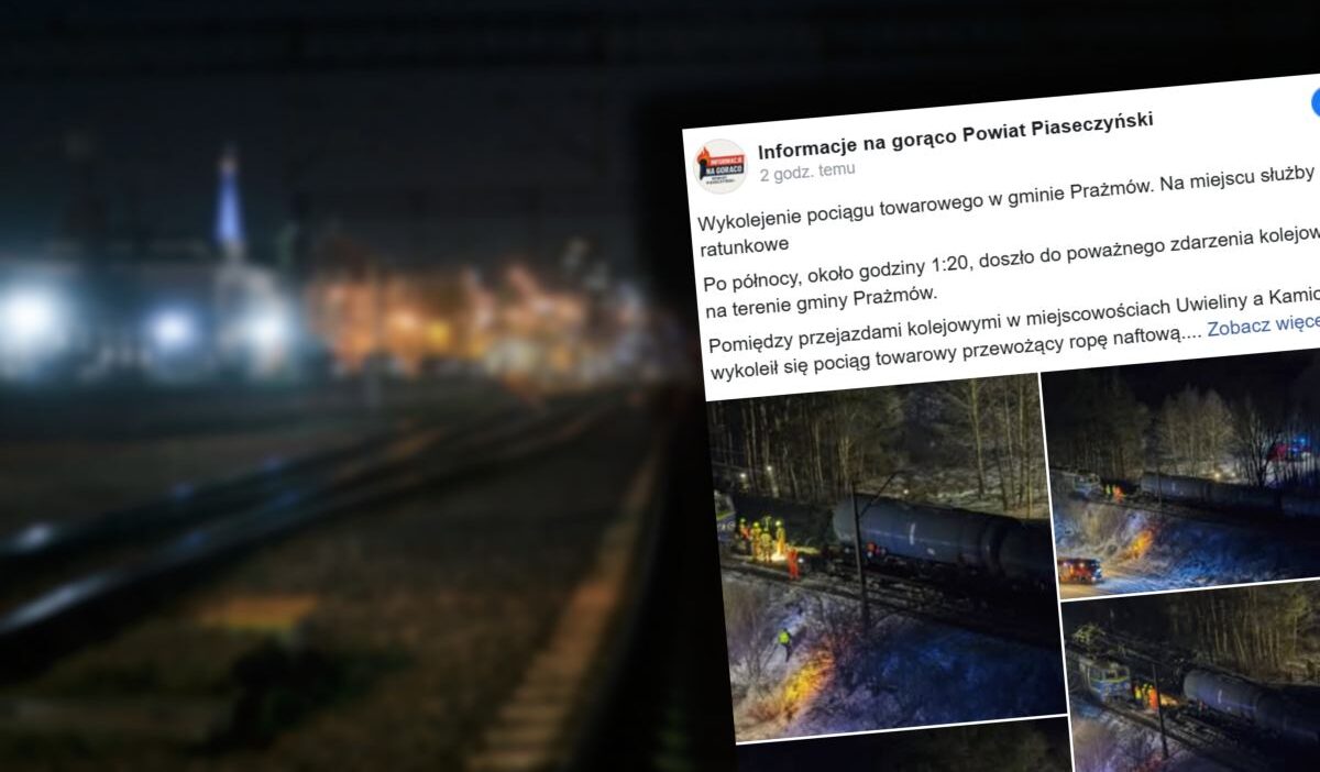 Mazovya bolgesinde tren kazasi 6 vagon raydan cikti 41629