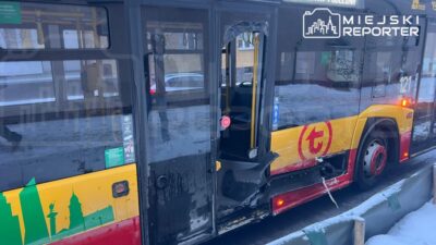 Oliborz de otobus ve otomobil carpisti yaralanma yok 42401